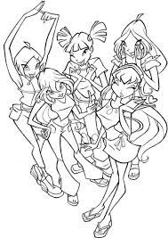Ausmalbilder Winx Club Mermaid Coloring Pages Cute Coloring Pages Princess Coloring Pages
