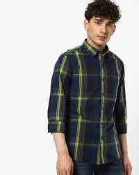 Checked Shirt With Patch Pocket