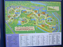 National Zoo In Washington Dc Zoo Map Washington Dc Zoo Dc Zoo