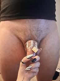 Got hubs in his very first cage. Any tips for a couple of amateurs??  Teasing him in this thing is INSANELY hot. Any and all tipssuggestions  welcome! ☺️🔒 : rchastity