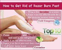 How To Get Rid Of Razor Burn | Top 10 Home Remedies