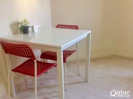 Dining table from home centre. Dining Table Small With Two Chairs Ikea Qatar Living
