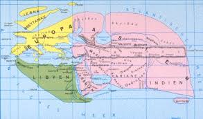 World According To Eratosthenes 3 Century Bc Historical Maps Map Historical