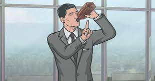 Cyril is shown being clingy. The Best Archer Quotes About Drinking And Booze Thrillist
