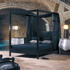 Black 4 Poster Queen Bed Modern Black Four Poster Bed Juliettes Interiors Black Canopy Beds Four Poster Bed King Bed Frame