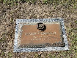 Helen Elaine Posey Robinson (1947-1978)