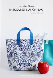 Maybe you would like to learn more about one of these? Insulated Lunch Bag The Sewing Rabbit