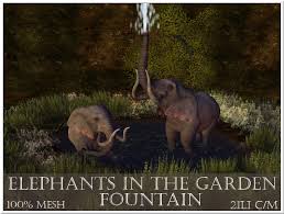 We did not find results for: Second Life Marketplace Love Elephants In The Garden Water Fountain 100 Mesh