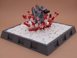 Crait Star Wars The Last Jedi Lego Star Wars Cool Lego Creations Lego Projects