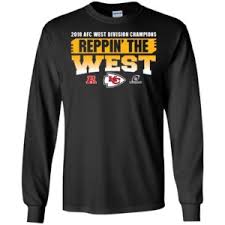 Celebrate your superbowl championship in style just like the pros. Kansas City Chiefs Afc West Division Champions Shirt
