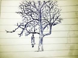 Meaningful Simple Bird On Tree Drawing Pin On Stuff I M Gonna Draw