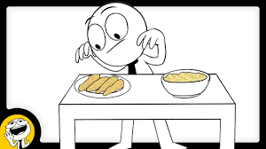 Macaroni With The Chicken Strips Animation Meme Shorts Youtube