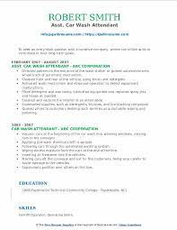 Here's a prime example of a sales role that pretty much sells itself. Car Wash Attendant Resume Samples Qwikresume