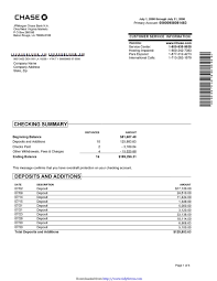 Definition of bank statements and why they are used by companies. 35 Editable Bank Statement Templates Free á… Templatelab