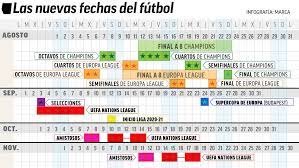 The key dates in the 2021 football calendar plus the next international tournaments and major club competition fixtures and finals. The Entire Football Calendar Up Until Euro 2021 Marca In English