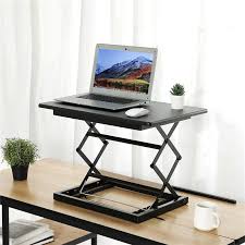 Ergo Elements Bounce Low Profile Standing Desk Converter Adjustable Workstation For Sale Online Ebay