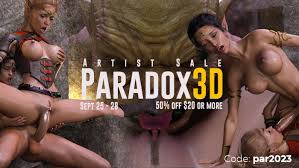 Porn Comic Artist Sale: Paradox3D with 50% Discount - Affect3D.com