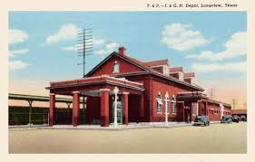 Longview Texas Travel Tourism Map Attractions History Historic Postcards Weather Hotels Longview Longview Texas Train Depot