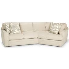 Lindsey 2 piece 130 sectional with left arm facing chaise $1,650. Sunset Home 429 Casual Two Piece Sectional Sofa With Right Arm Facing Angled Cuddler Sadler S Home Furnishings Sectional Sofas