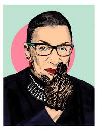 Ruth Bader Ginsburg RBG 8x10 Print Wall Art