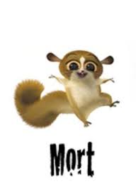 Madagascar Mort The Baby Lemur Is A Small Cute And Cuddly Mouse Lemur Though Quite Timid Mort Can Also Be Animated Animals Madagascar Movie Cool Cartoons