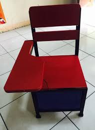 Look Philippine School Build An Arm Chair With Locker For Student Personal Belongings Safekeeping Armchair School Chairs Chair