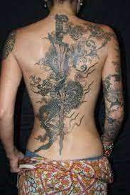 Tattoo By Chris Garver Miami Beach Fl Usa Dragon Tattoos Love The Sword Tattoos For Women Cool Tattoos Cool Tattoos For Girls