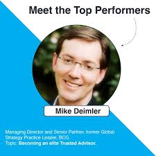 The second top performer I want you to get excited about is Mike Deimler.