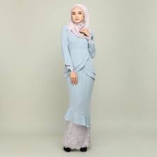 Xs, s, m, l, xl. Bayu Lace Arafiatul Baju Kurung Peplum Dress Jubah Facebook