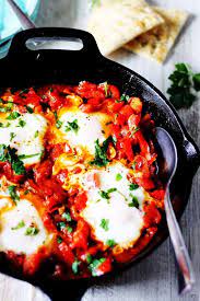 Shakshuka Classic Mediterranean Breakfast Eating European Recipe Mediterranean Breakfast Shakshuka Clean Eating Breakfast Recipes