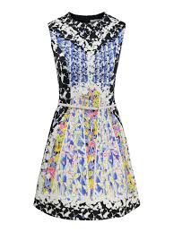 Peter Pilotto Digital Print Mini Dress