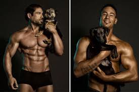 Men shown holding puppies were ranked at 24% sexier than a guy with no dog at all. Daily Star On Twitter Topless Men Pose With Cute Puppies For Animal Charity Http T Co Kiciywfend Http T Co Qsnas2xvqo