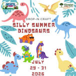 Drop-In Silly Summer Dinosaurs Craft: Children's Room