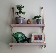 As in, one of the better, and probably easiest, ways to include extra storage. Easy Diy Hanging Rope Shelf Mermaids Mojitos