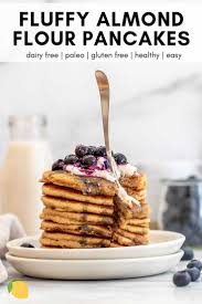 Almond Flour Pancakes Paleo Vegan Option Eat With Clarity Recipe In 2020 Paleo Pancakes Almond Flour Dairy Free Recipes Paleo Chocolate Chips