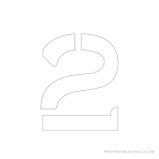 Numberstencils net 8 inch standard athletic outline number. Printable 3 Inch Number Stencils 1 10