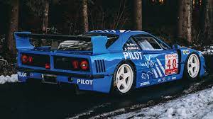 As the successor to the 288 gto (also engineered by materazzi), it was designed to celebrate ferrari's 40th anniversary and was the last ferr. 1987 Ferrari F40 Lm Headed To Auction Block