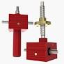 upright rotating screw jack from www.powerjacks.com