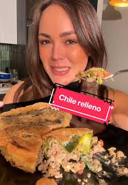 Chile Relleno Infladito y Crujiente con Secreto