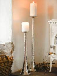 Large pillar candles ceiling lights large candle holders large floor candle holders chandelier decor floor candelabra home decor flooring. Pin On Our Sept Wedding