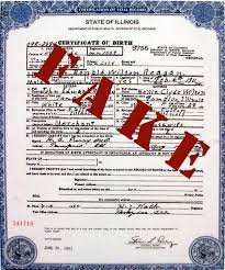 You can scan your birth certificate and then edit it on photoshop, just change your birth date their, it is not a good thing to do, just don. Ronald Reagan S Birth Certificate Is A Fake The Southern Progressive