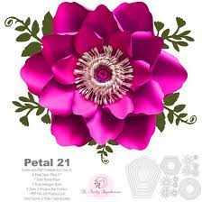 Stone flowers are the biological indicators of air pollution. Pdf Petal 21 Paper Flowers Updated Template Printable To Create 6 Different Paper Flower Sizes Paper Flowers Paper Flower Template How To Make Paper Flowers