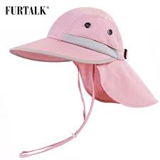 Furtalk Kids Summer Hat Girls Boys Sun Hat With Neck Flap Uv Protection Safari Hat Baby Child Summer Travel Cap 2 12 Years Old Men S Sun Hats Aliexpress