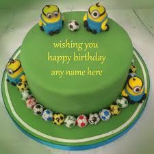 Use this tutorial to give you the basics, but go wild with your own design and use your child's favourite colours. Happy Birthday Wishes Cake For Boys With Name Images Writenamepics