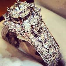 Wow Big Wedding Ring Bling Bling Schmucksteine Diamanten Eheringe