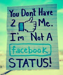 Oh Yeah Im Not A Fb Status I Dont Care If U Thumbs Up Me Facebook Status Quotes Facebook Quotes Status Quotes