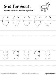Tracing And Writing The Letter G Writing Practice Worksheets Letter Tracing Worksheets Letter P Worksheets