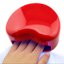 3w 220v Portable Uv Led Lamp Nail Dryer Nail Art Lamp Gel Curing Polish Dryer Uv Light Kit Heart Shaped Nail Art Tools Diy Makeup And Nails