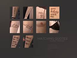 For each search from the user, besides. Sugar Owl S Couple Matching Quotes Tattoos