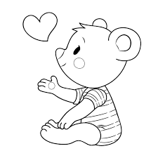Susse Baby Tiere Zum Ausmalen